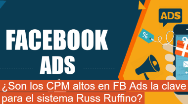 ¿Los CPM altos en FB Ads la clave para el sistema Russ Ruffino?